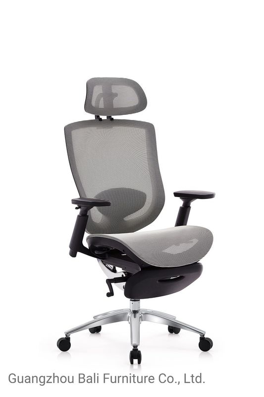 High End Middle Back Computer Chair Swivel With Lift Handrails
