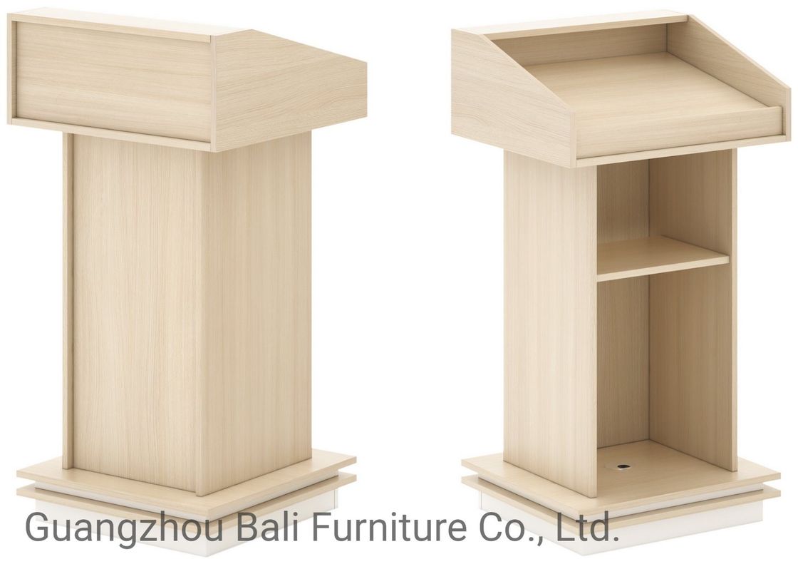 Modern Wooden Training Room Church School Rostrum Podium