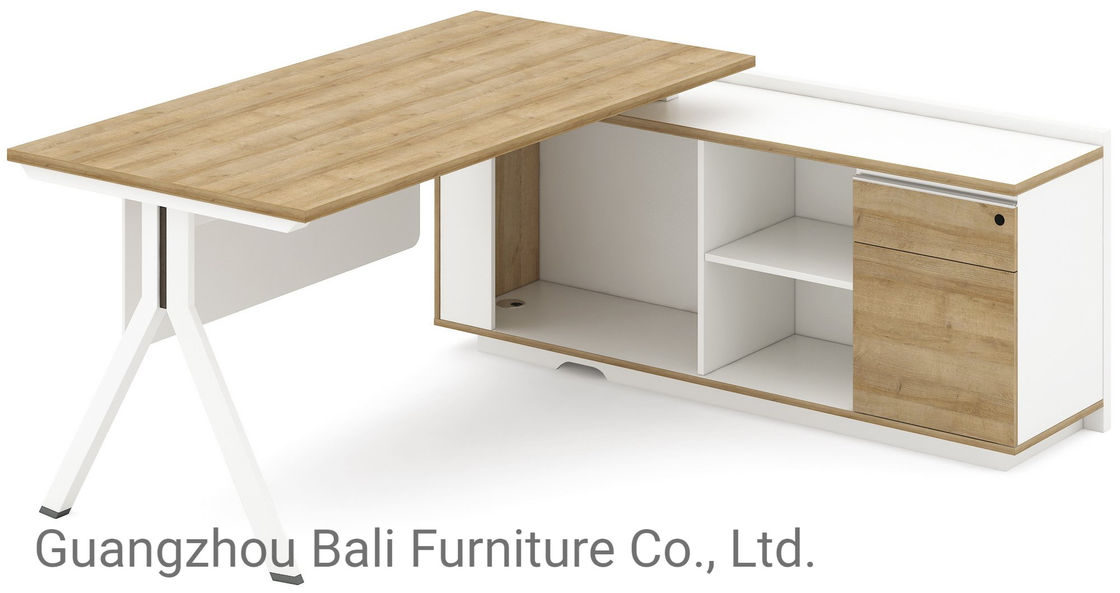 OEM ODM Wooden Office Computer Table L Shaped Modern Computer Table
