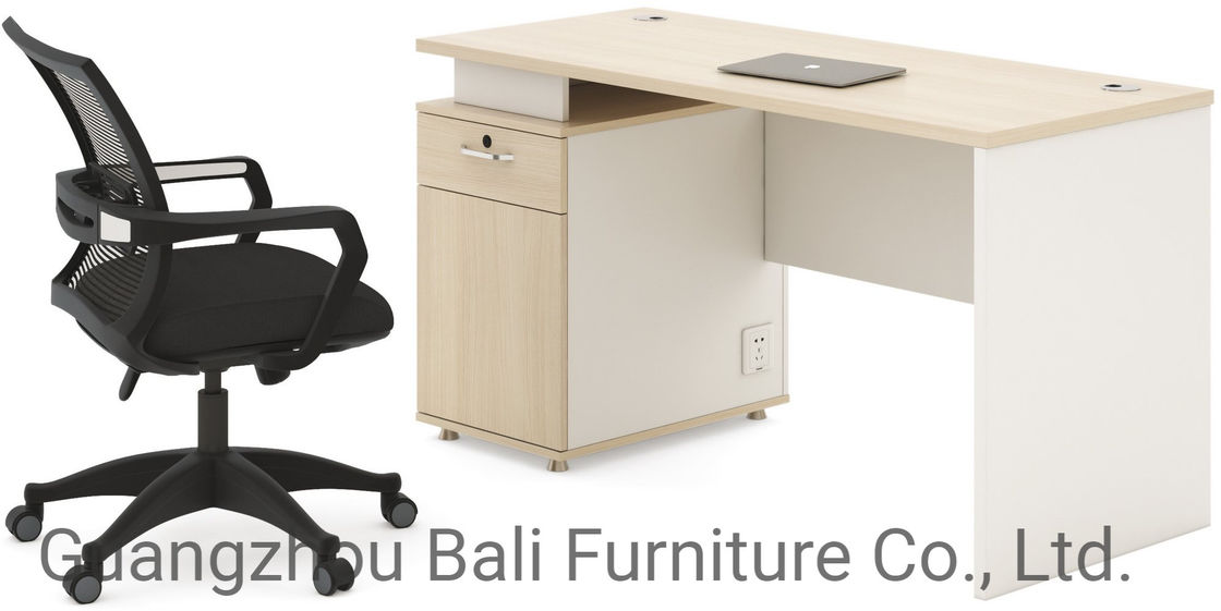Wooden L Shaped Computer Table Modern Living Room Computer Desk
