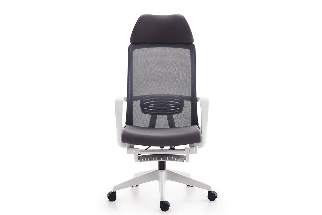 55mm Nylon Castor Mesh Swivel Office Chair High Back Executive Chair 12.4KG