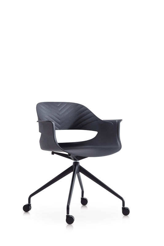 White PP Plastic  Office / School Training Room Waiting Room Chairs