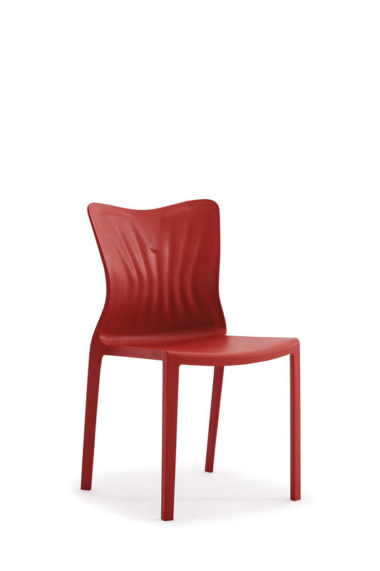 Stackable Dining Office Waiting Room Chairs PP Plastic Modern