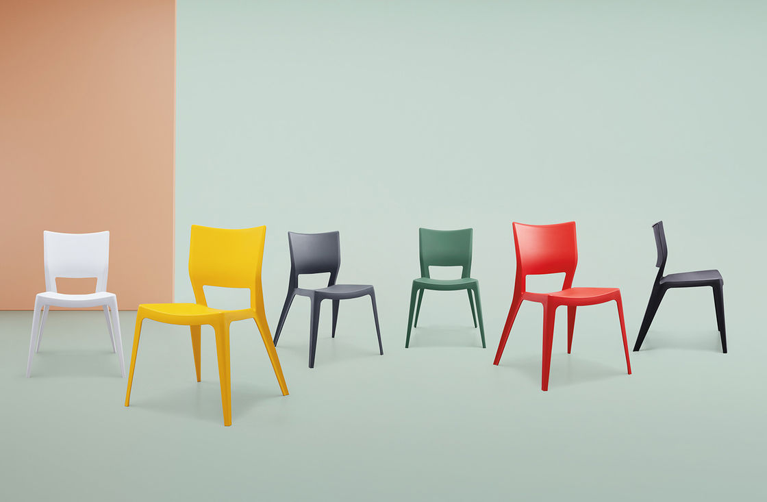 BAILI PP Fiber Stackable Training Room Chairs BIFMA SGS Certificated